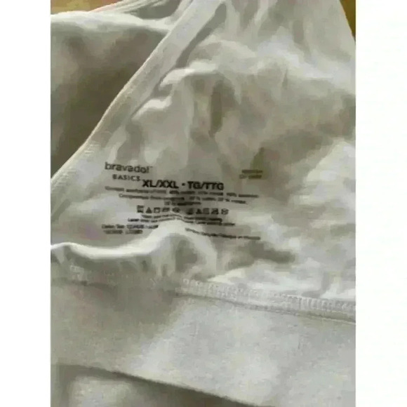 Bravado! Basic Women's Bra Adjustable Strap Nursing White Maternity Size XL/XXL - Picture 3 of 3